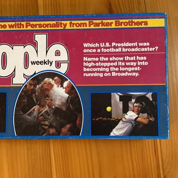 Vintage Parker Brothers People Weekly Magazine Trivia Game 1984 - Picture 3 of 11